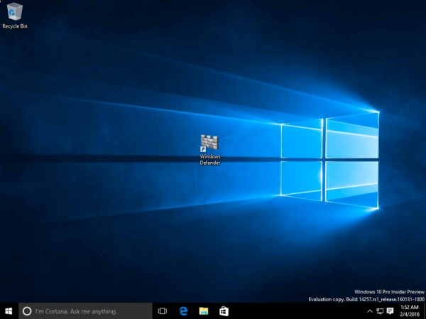Microsoft a publié Windows 10 build 14257 pour les initiés Fast Ring