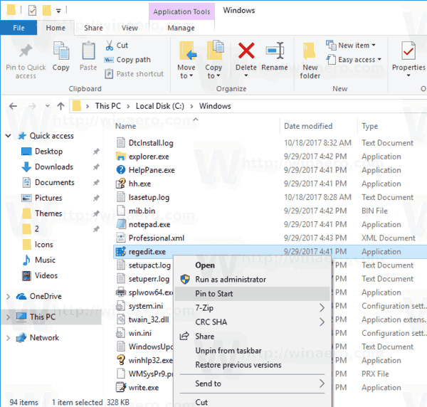 Visi būdai prisegti programas ir aplankus, kuriuos reikia paleisti sistemoje „Windows 10“