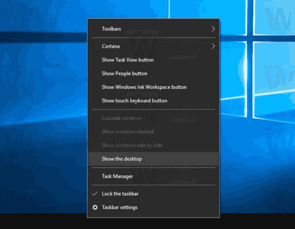 Активирайте автоматичното подреждане на икони на работния плот в Windows 10