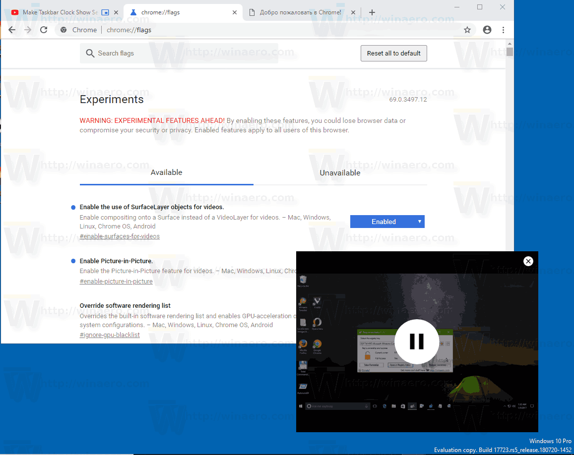 Ativar atualização do material design no Google Chrome