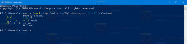 Hoe u de weersvoorspelling in PowerShell kunt krijgen