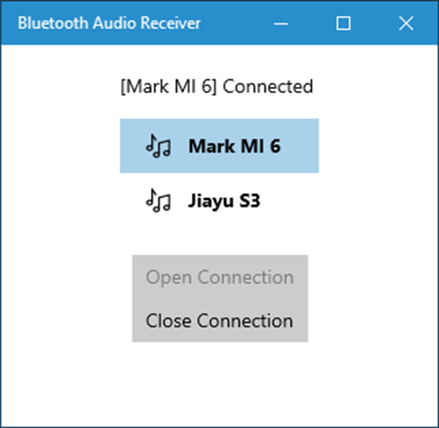 Ota käyttöön ja käytä A2DP Sink Bluetoothille Windows 10: ssä