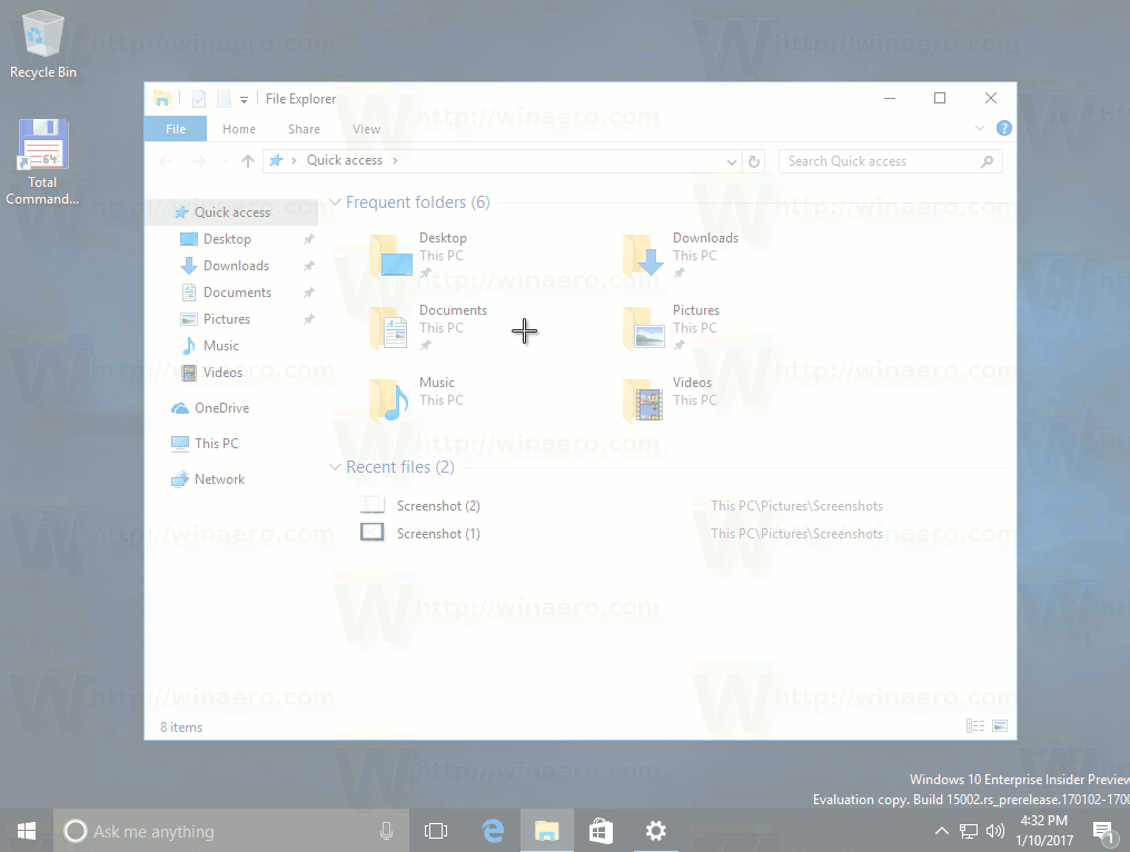 Een schermafbeelding maken van een schermregio in Windows 10