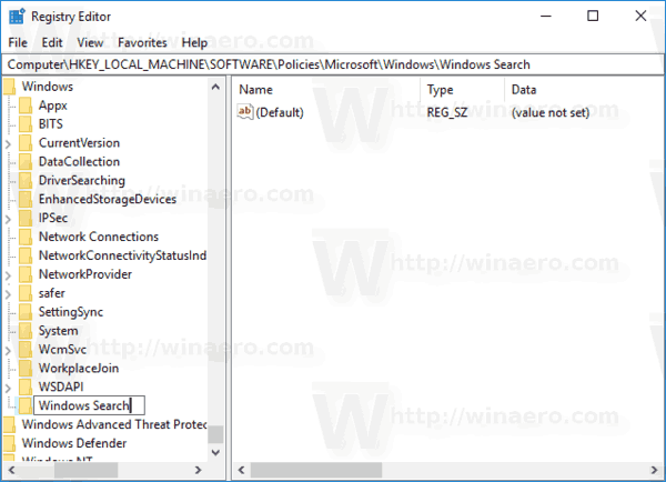 Desativar indexação de pesquisa quando em bateria no Windows 10