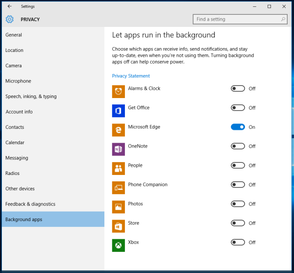 Comment empêcher les applications Windows 10 de s'exécuter en arrière-plan