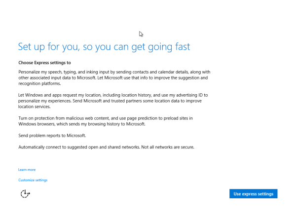 Windows 10 build 10074 biedt een herwerkte installatie-ervaring