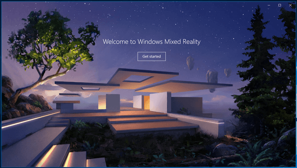 Deaktiver hardware-kontrol af Mixed Reality Portal i Windows 10