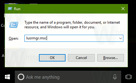 הוסף או הסר משתמש מהקבוצה ב- Windows 10