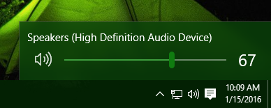 Slik justerer du lydvolumet per app i Windows 10