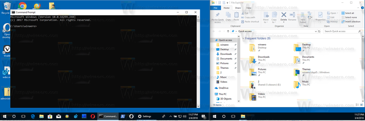 Sembunyikan Tombol Bilah Tugas Di Beberapa Bilah Tugas di Windows 10