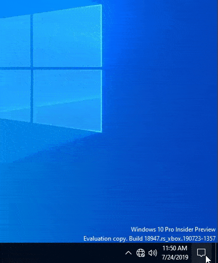Seperti inilah tampilan UI Pusat Kontrol Windows 10 yang baru