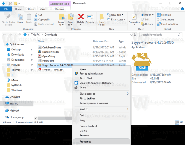 כיצד להתקין תצוגה מקדימה של סקייפ חדש ב- Windows 10