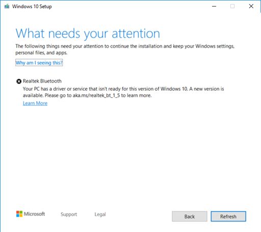 Spoločnosť Microsoft odstránila blok upgradu Bluetooth Realtek pre Windows 10