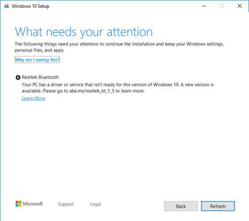 Microsoft on poistanut Realtekin Bluetooth-päivityslohkon Windows 10: lle