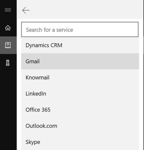 Com connectar Gmail i Google Calendar a Cortana