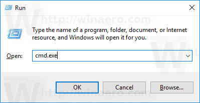 Start apper forhøyet fra kjør-dialog i Windows 10
