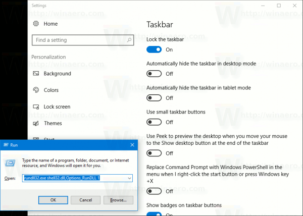 Windows 10 Rundll32 Komutları - tam liste