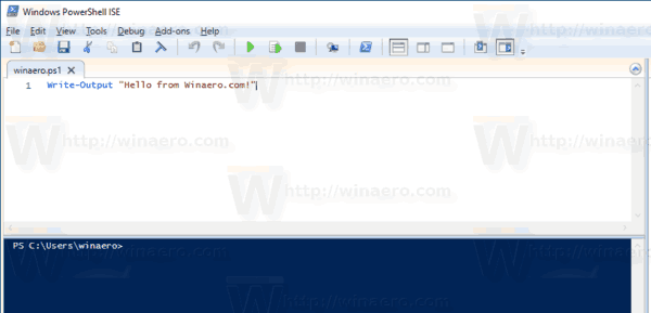 Buat Pintasan untuk Menjalankan File PowerShell PS1 di Windows 10