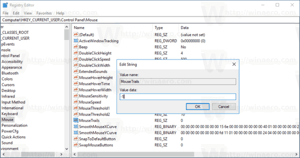 Примените Нигхт Лигхт на показивач миша у оперативном систему Виндовс 10