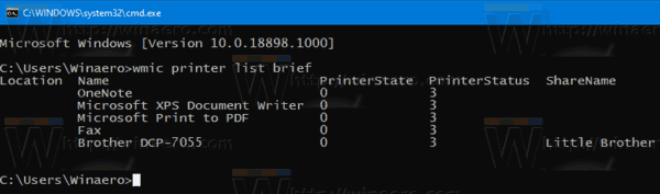 Come elencare le stampanti installate in Windows 10