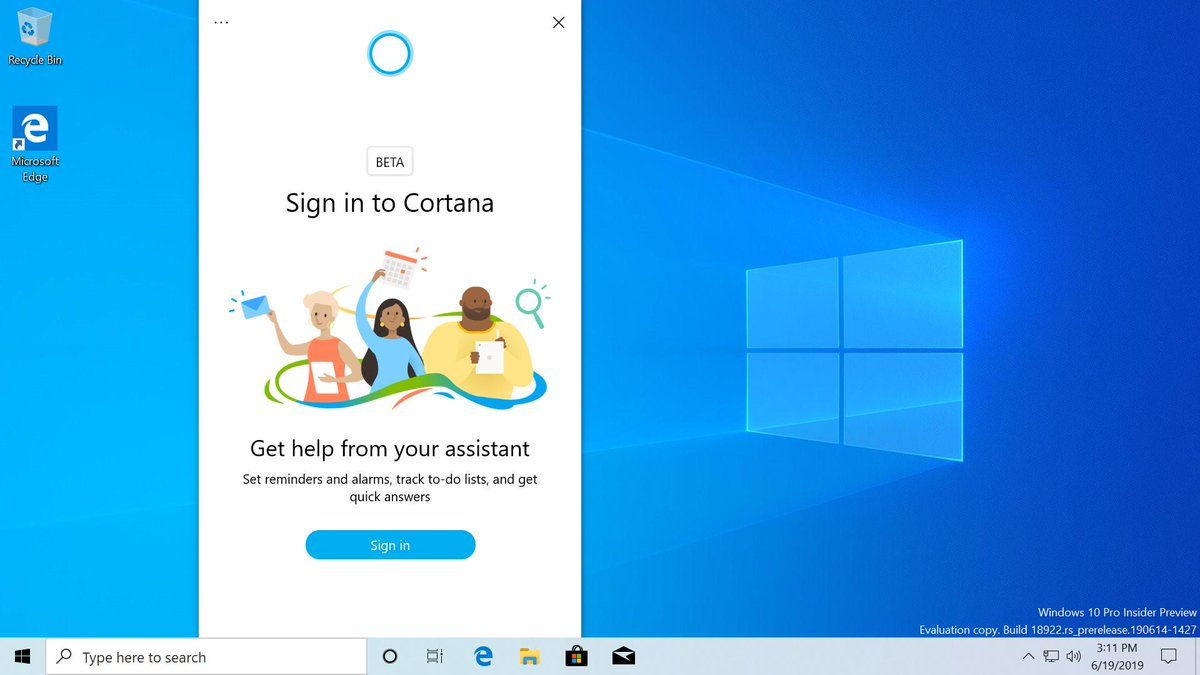 Microsoft actualitza la versió beta de Cortana amb més idiomes per a professionals