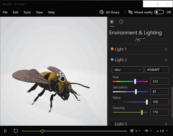Mixed Reality Viewer става 3D Viewer в Windows 10