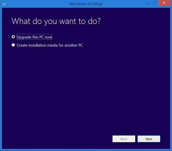 Windows 10 versión 1803 está llegando a la herramienta de creación de medios
