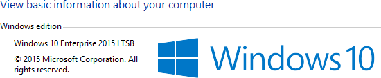 Der er en Windows 10-udgave uden Universal-apps forudinstalleret