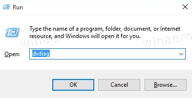בדוק איזו גרסה של DirectX מותקנת ב- Windows 10