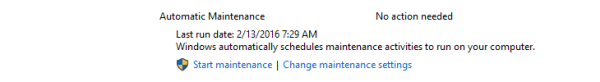 Come disabilitare la manutenzione automatica in Windows 10