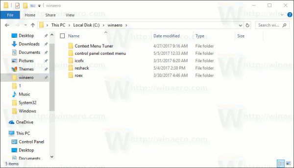 Baguhin ang Naka-pin na Folder Icon sa Mabilis na Pag-access sa Windows 10
