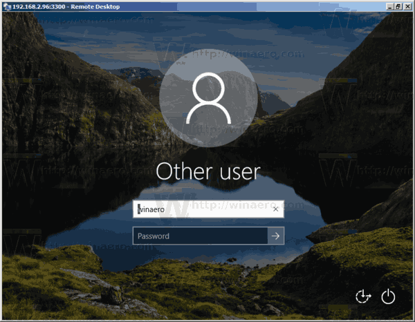 Opret Remote Desktop Genvej til pc i Windows 10