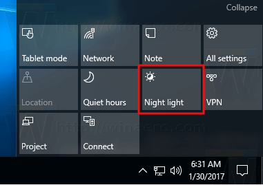 Naktinės šviesos parinkčių taisymas „Windows 10“ yra pilkos spalvos