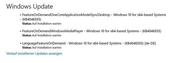 KB4046355 Удаляет проигрыватель Windows Media в Windows 10, сборка 16299