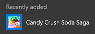 Deixeu que Windows 10 Anniversary Update no instal·li Candy Crush i altres aplicacions no desitjades