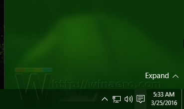 Nonaktifkan tombol Tindakan Cepat di Pusat Tindakan Windows 10