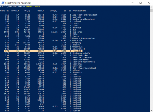 Πώς να τερματίσετε μια διαδικασία με το PowerShell