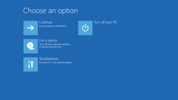 Indítás USB-meghajtóról a Windows 10 rendszerben