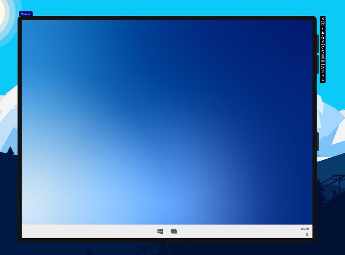 Microsoft Emulator para Windows 10X presenta soporte para dispositivos de pantalla única