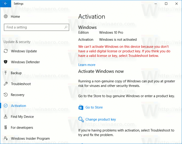 Windows 10 opnieuw activeren na een hardwarewijziging