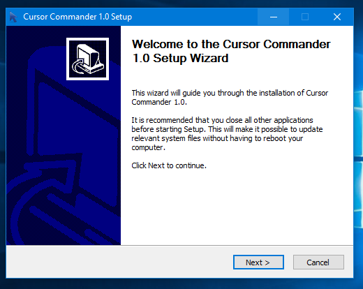 Obtenga hermosos cursores con un clic en Windows 10