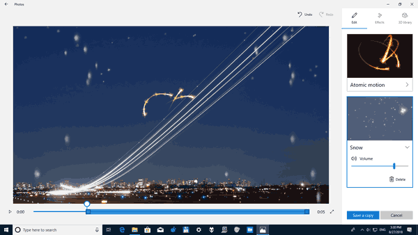 Fjern Opprett en ny video-kontekstmeny i Windows 10