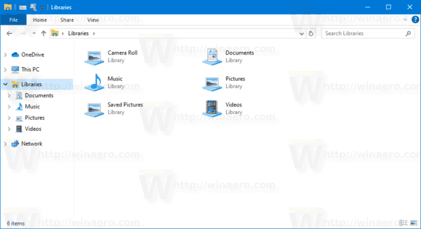 הסר את סמל הגישה המהירה מסייר הקבצים ב- Windows 10