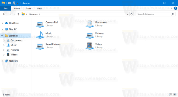 Eliminar el icono de acceso rápido del Explorador de archivos en Windows 10