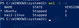 Correction de l'élément WSL introuvable après l'installation de KB4571756 dans Windows 10