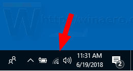Zobrazte silu signálu bezdrôtovej siete v systéme Windows 10