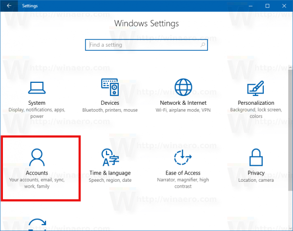 Disabilita la password di sospensione in Windows 10