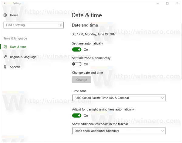 Comment définir le fuseau horaire dans Windows 10