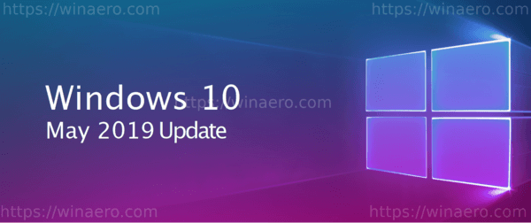 Microsoft Mengumumkan Kemas kini Windows 10 Mei 2019