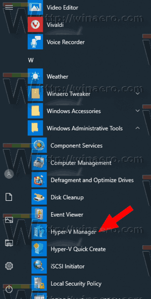 I-export ang Hyper-V Virtual Machine sa Windows 10